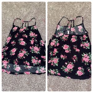 floral tank top